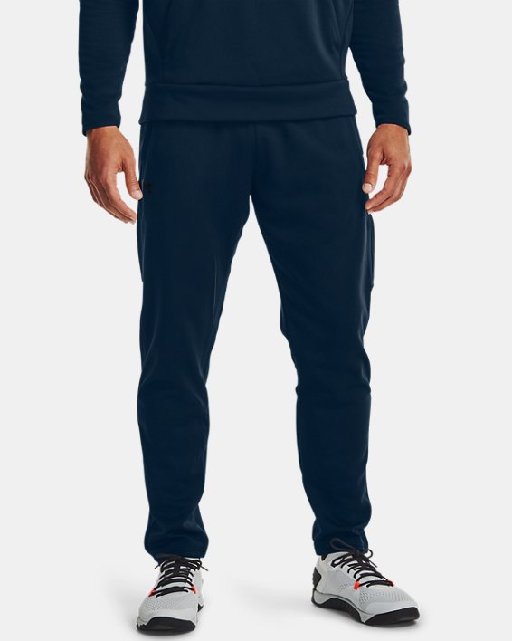 Men's Armour Fleece® Pants, Navy, pdpMainDesktop image number 0